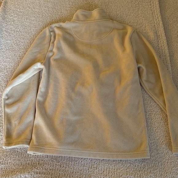 Grove & Hollow Men's Cream Half-Zip Sweater Pullover Size Small - Picture 6 of 8